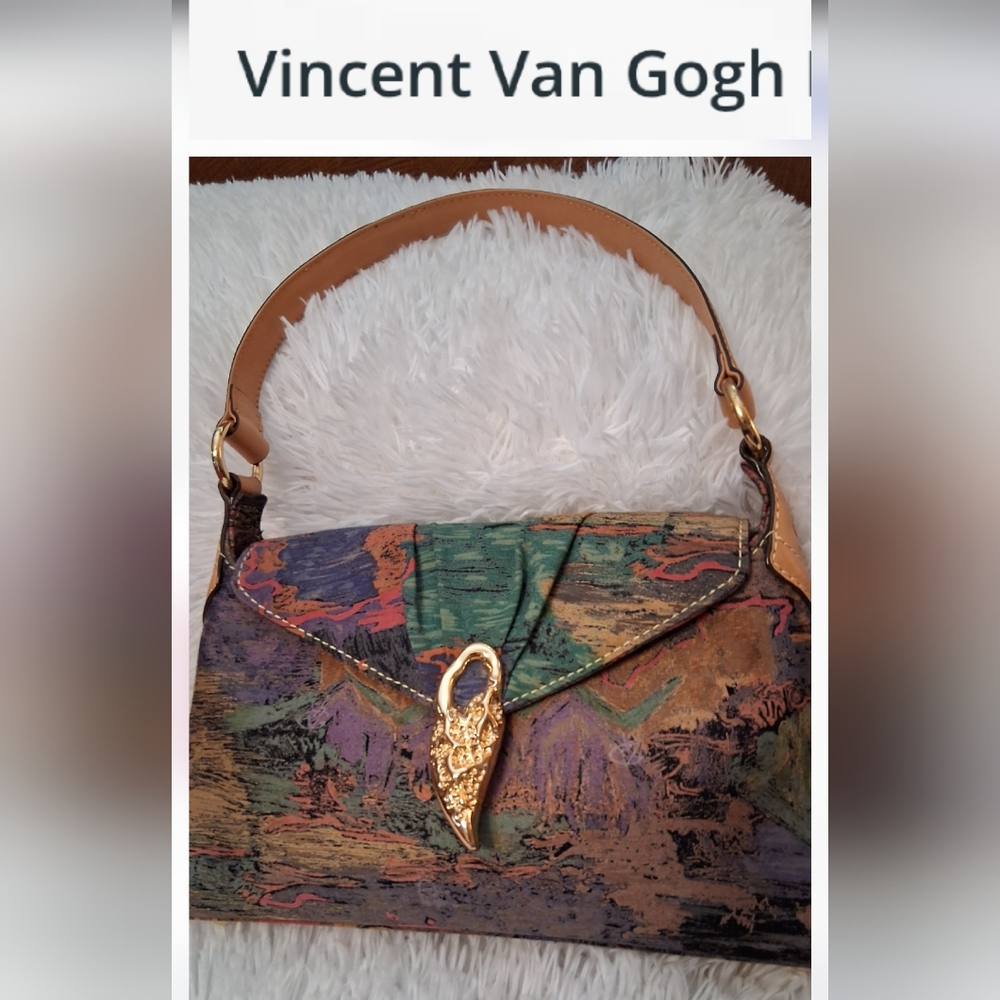 Van Gogh Multicolor Artistic Women's Bag - Picture 12 of 15